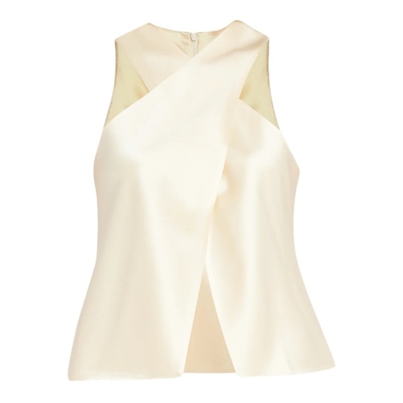 NWT Anna Quan Aurelie Tốp / snow - Picture 3 of 6